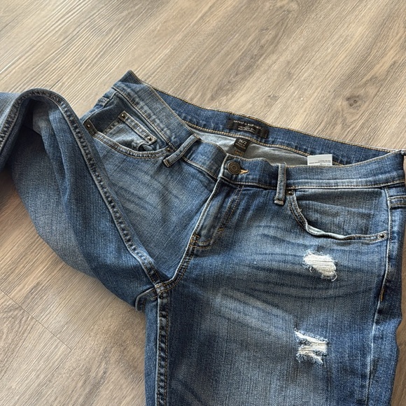 Banana Republic girlfriend Blue Denim Jeans size 26 - Picture 6 of 10